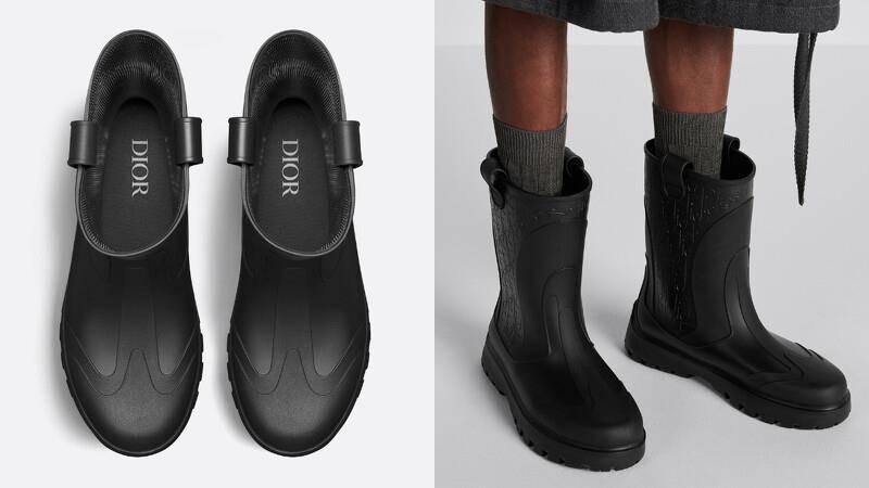7款精品雨靴推荐　Dior、Celine大雨中照样有型 时尚穿搭 图2张