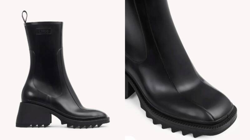 7款精品雨靴推荐　Dior、Celine大雨中照样有型 时尚穿搭 图8张