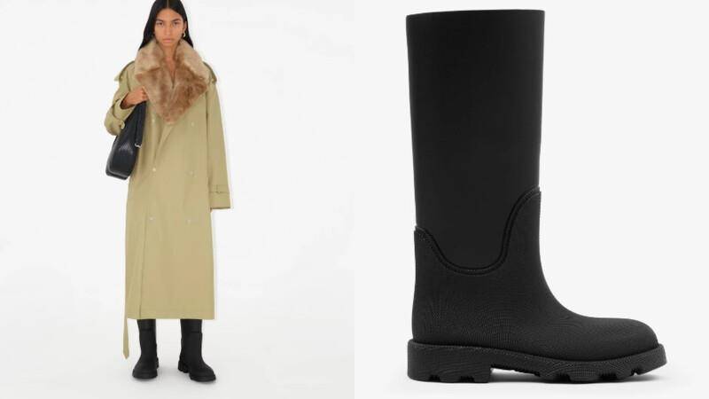 7款精品雨靴推荐　Dior、Celine大雨中照样有型 时尚穿搭 图10张