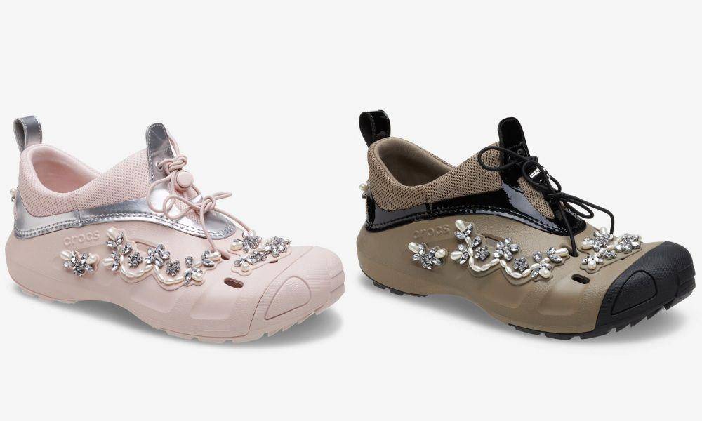 UNIQLO X JWA系列再登场130元就能收！Simone Rocha联名Crocs水钻鞋超梦幻 时尚穿搭 图14张
