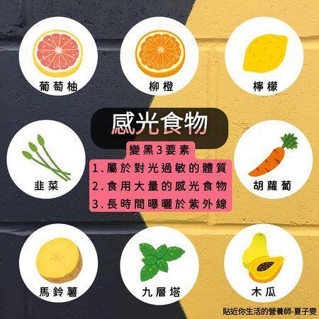 吃感光食物会变黑？营养师：必须满足“3个条件”才成立 最新资讯 图2张