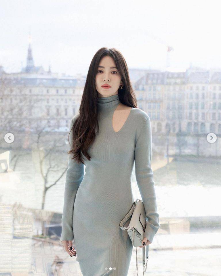 宋慧乔拍新戏先早C晚A养肤！睡前敷面膜放松身心又美肌 名人名流 图1张