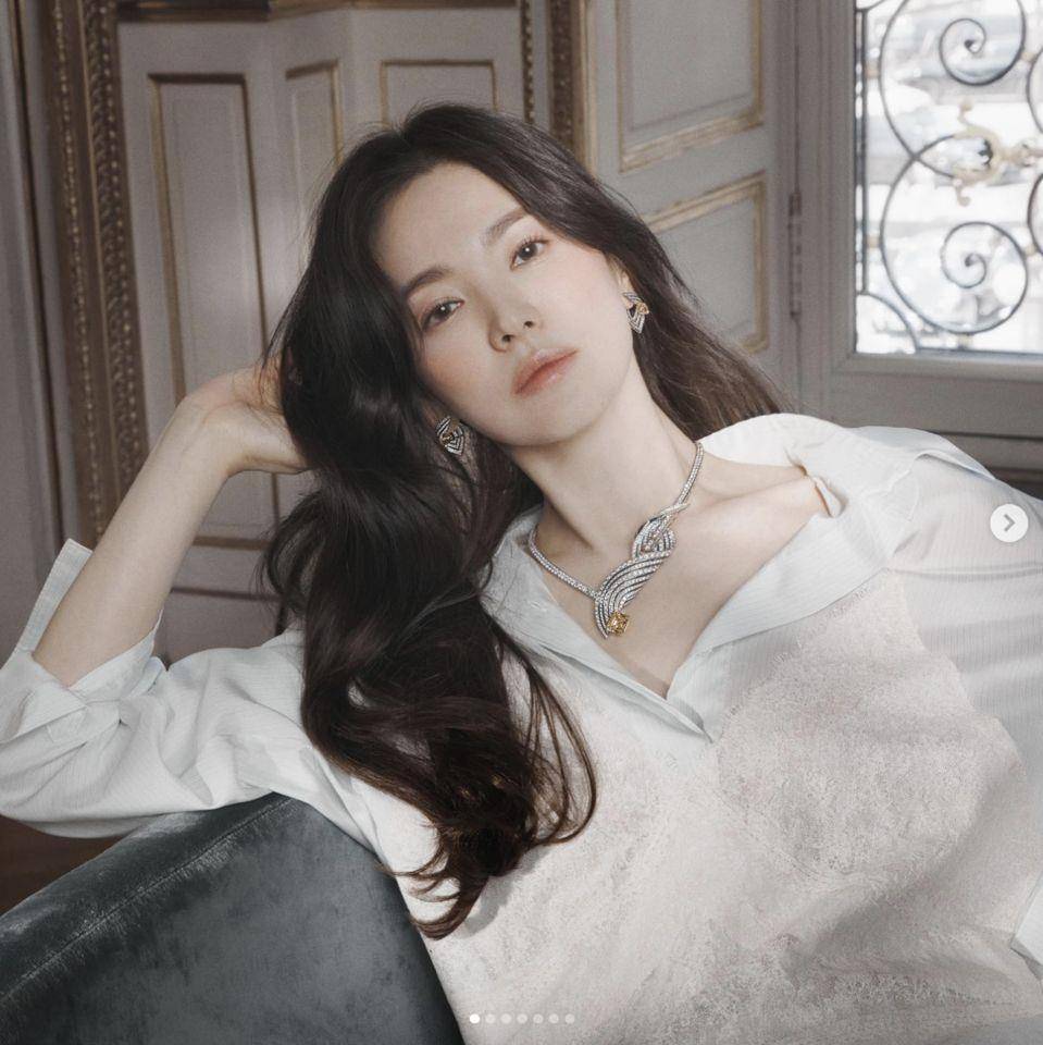 宋慧乔拍新戏先早C晚A养肤！睡前敷面膜放松身心又美肌 名人名流 图2张