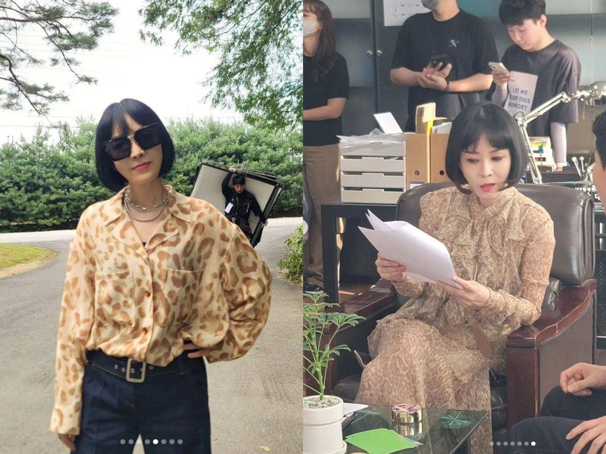 《泪之女王》姑姑洪凡资豹纹装成标配！3技巧穿出气势不俗气 最新资讯 图2张