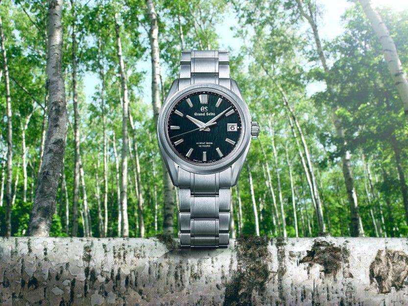 Grand Seiko工坊所见季节美景启发　桦树表面绿意随光影变化 奢侈品牌 图2张