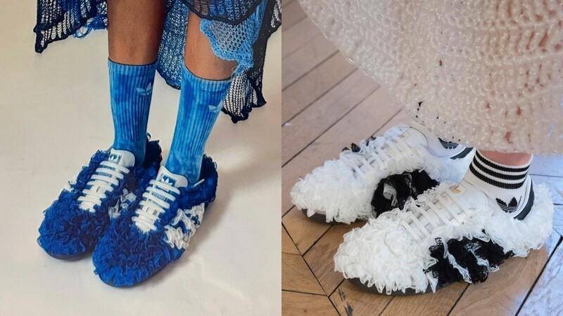 adidasGM鞋Samba最梦幻系列！全蕾丝、皱褶鞋身　陈冠希爱到抢穿 最新资讯 图4张