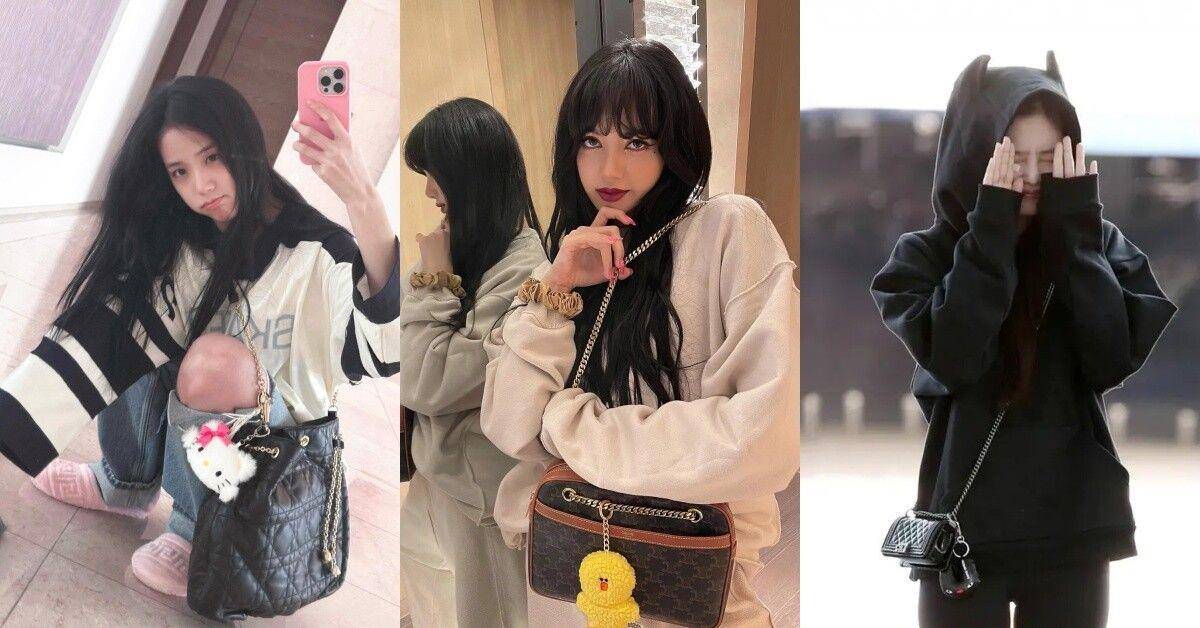 Lisa、太妍都在挂！韩女团疯“包包挂饰”成新潮流　越多越时髦 最新资讯 图6张