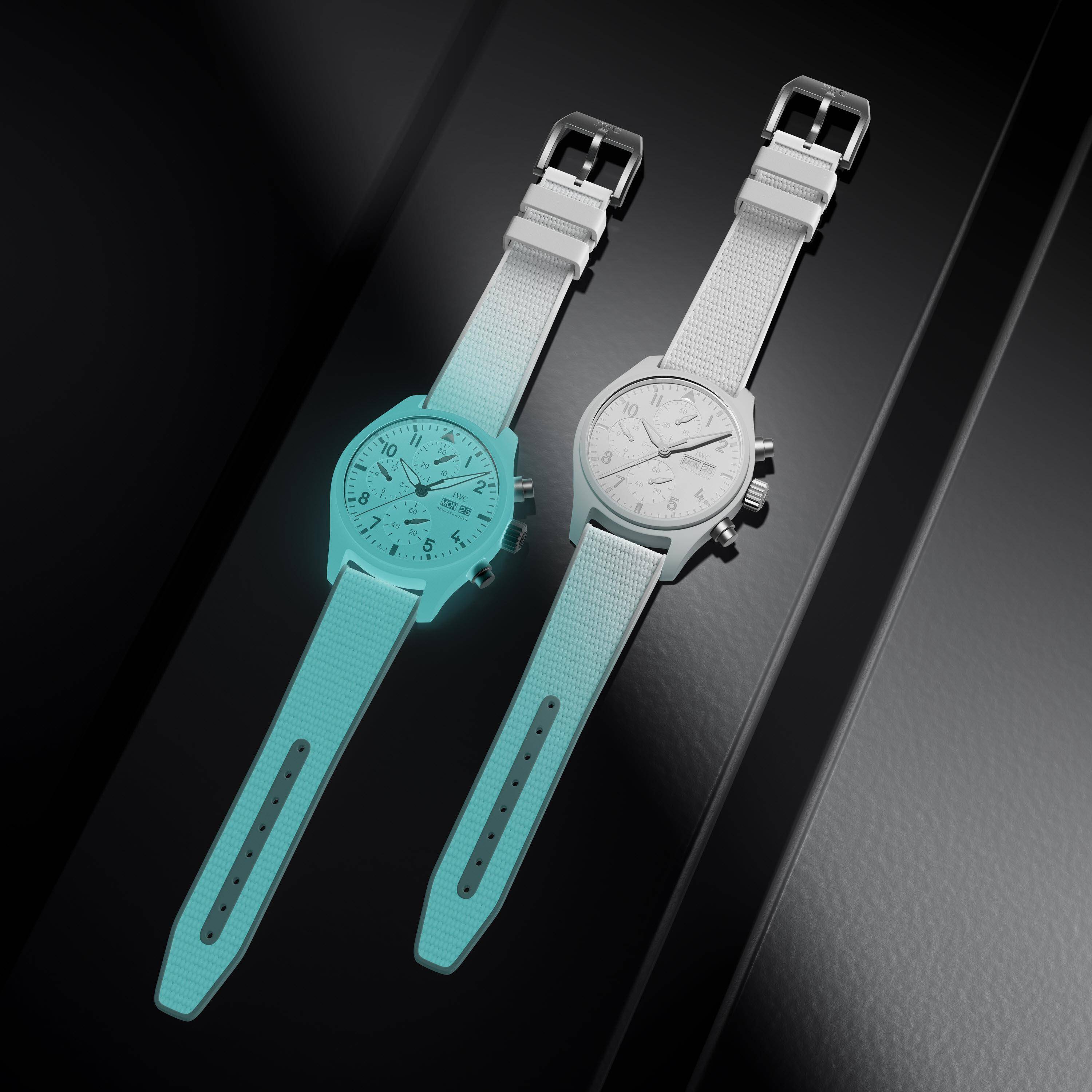 IWC全夜光表放蓝光逾24小时　赛车手路易斯汉米尔顿抢先戴 奢侈品牌 图2张