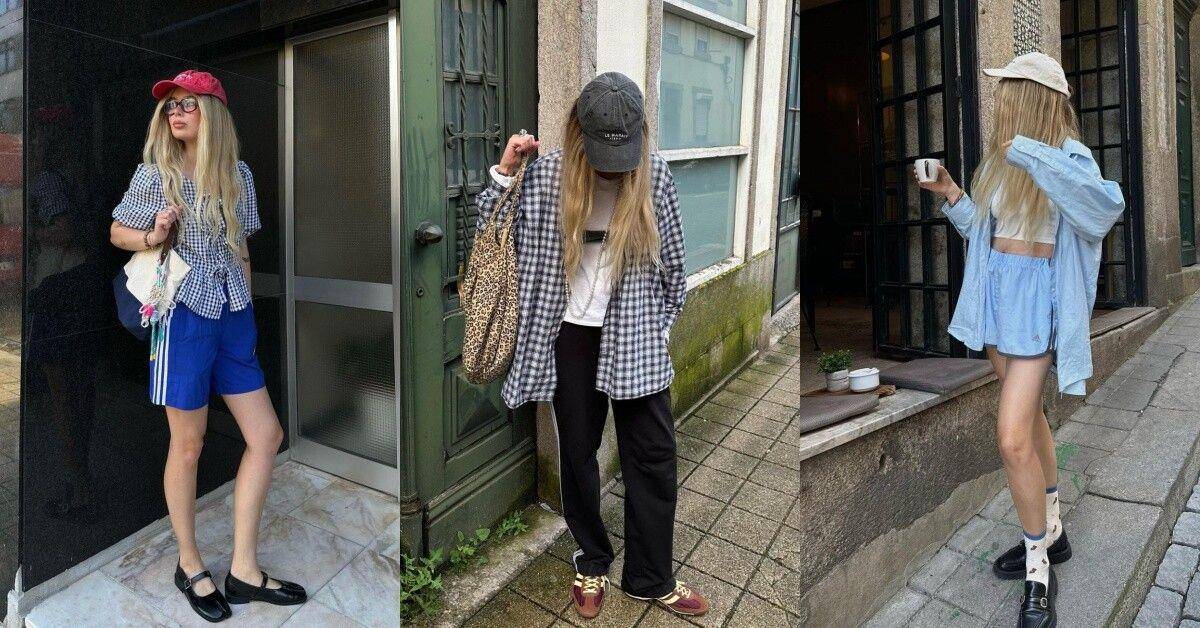 adidas三线裤重回流行！潮人们4种运动裤穿搭公式先笔记 最新资讯 图4张