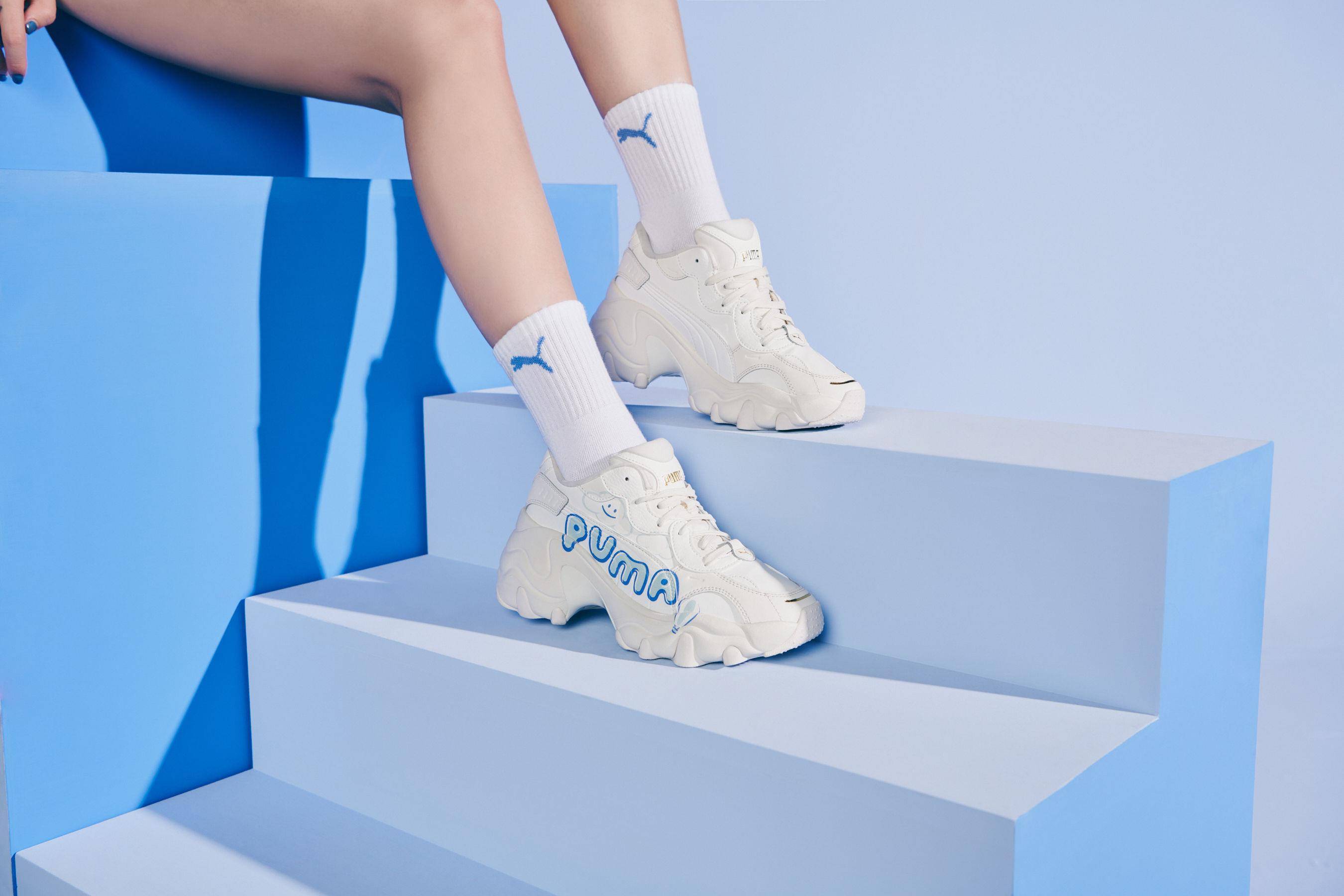 夏日轻盈首选！王净同款PUMA云朵厚底鞋、adidas adiFOM运动潮拖萌翻 最新资讯 图6张