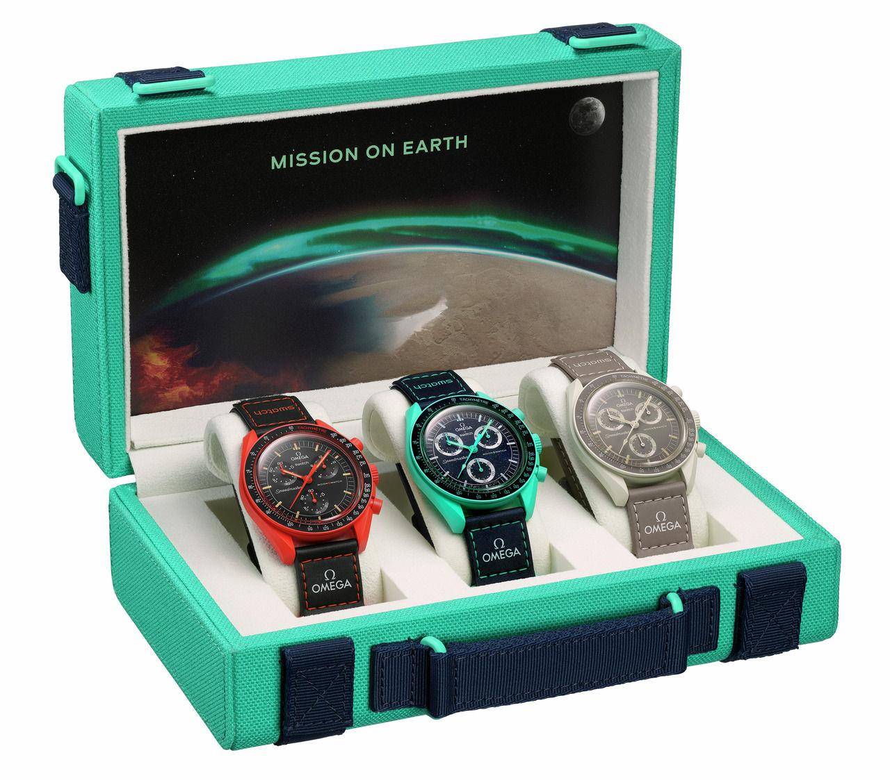 Swatch X 欧米茄登月表15日开抢　火山、极光和沙漠3款齐发 最新资讯 图1张