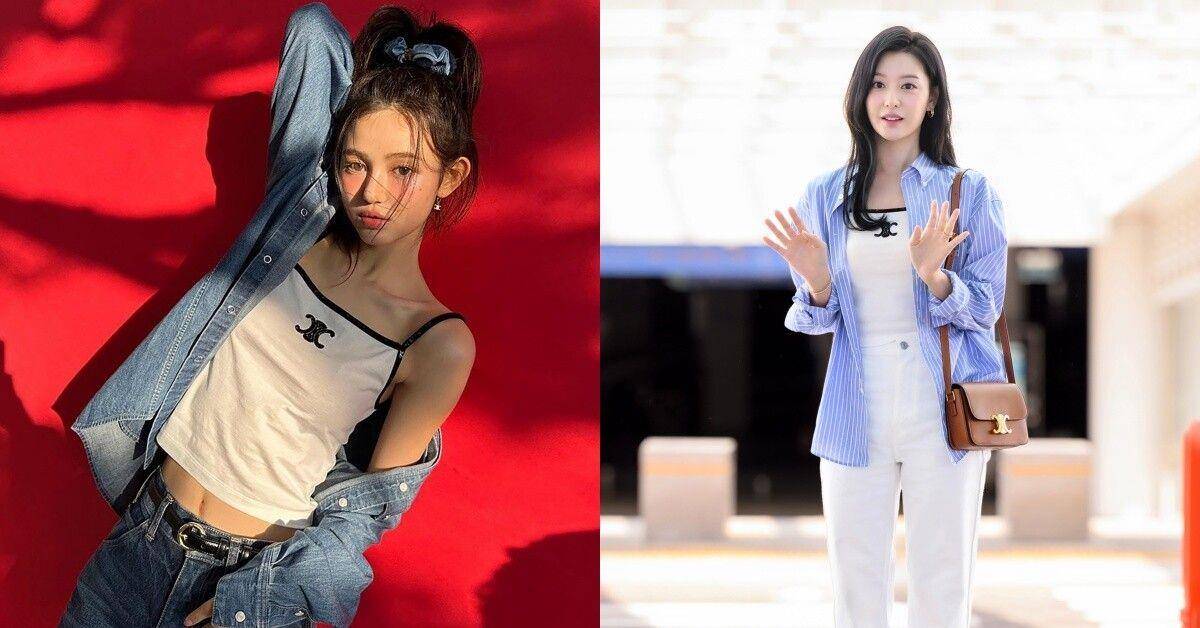 金智媛、Danielle都穿Logo背心好夯！夏日胶囊系列编织包到凉鞋超生火 时尚穿搭 图1张