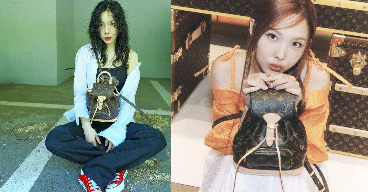精品后背包实用和时髦兼具！TWICE娜琏同款疯抢、经典老花投资无悔 时尚穿搭 图1张