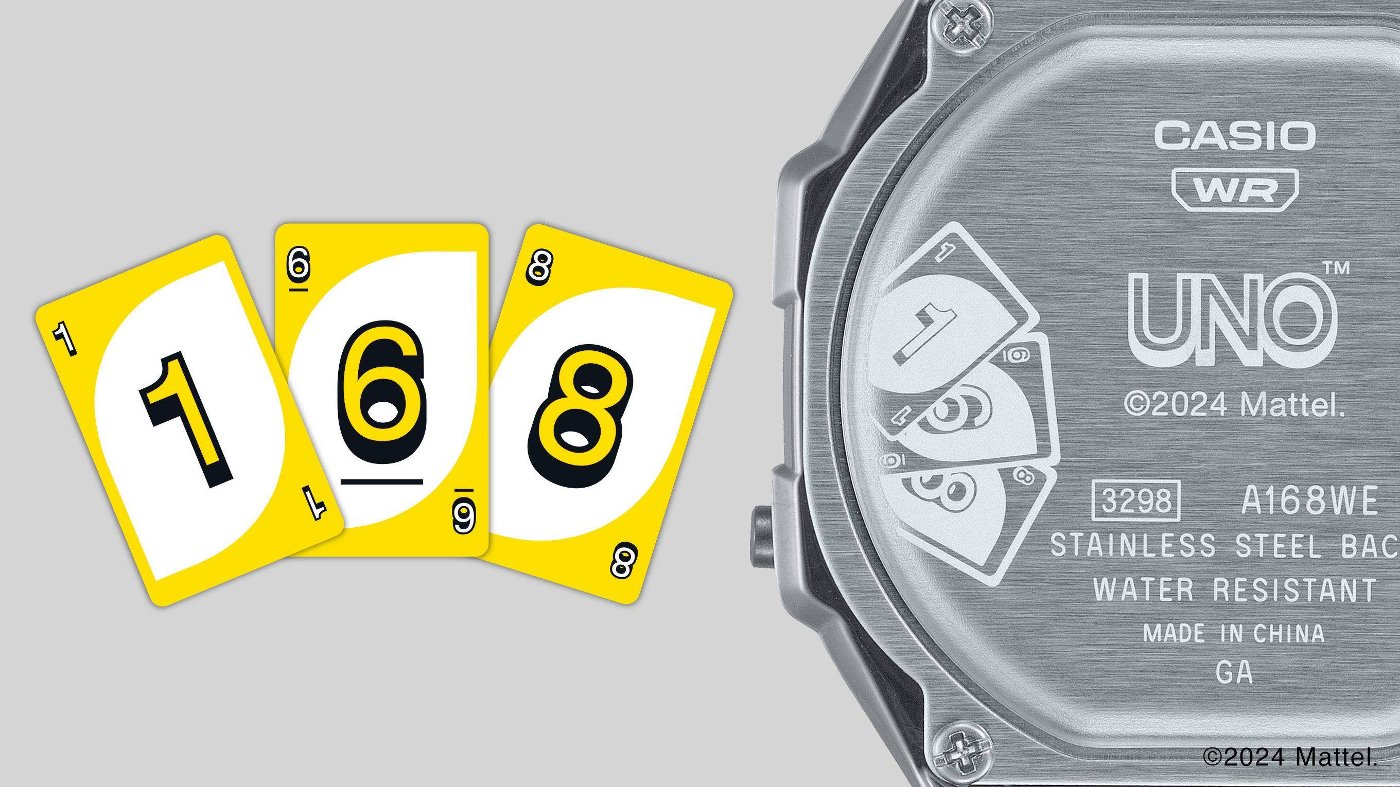 卡牌游戏UNO联名CASIO　招牌色与Logo表上吸睛 最新资讯 图4张