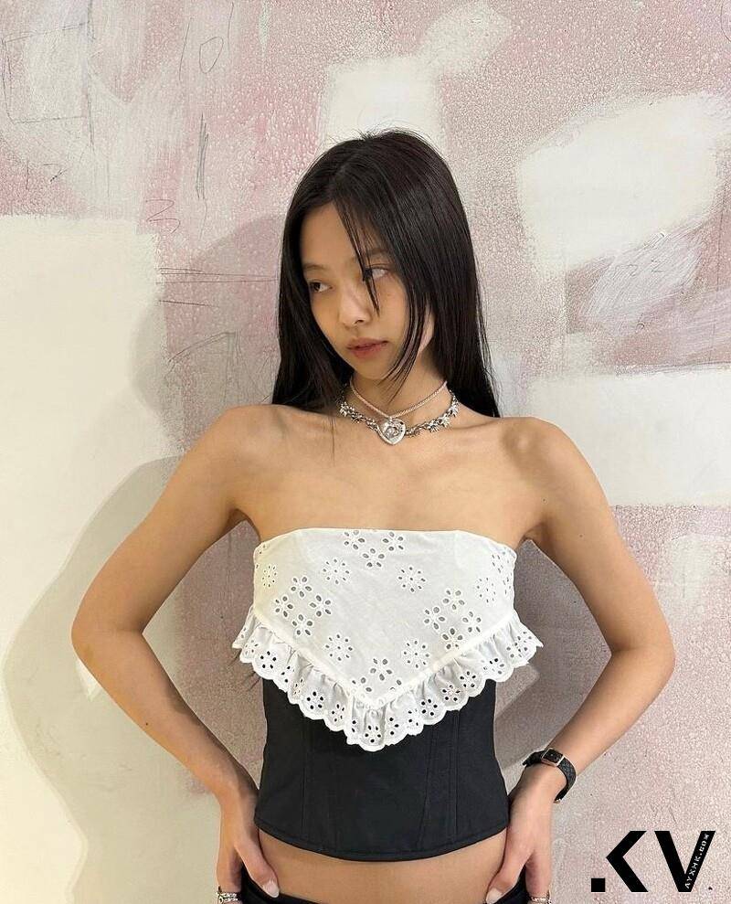 Jennie珠宝穿搭4招！戒指叠戴、多层项炼打造小脸　职场也适合 最新资讯 图17张