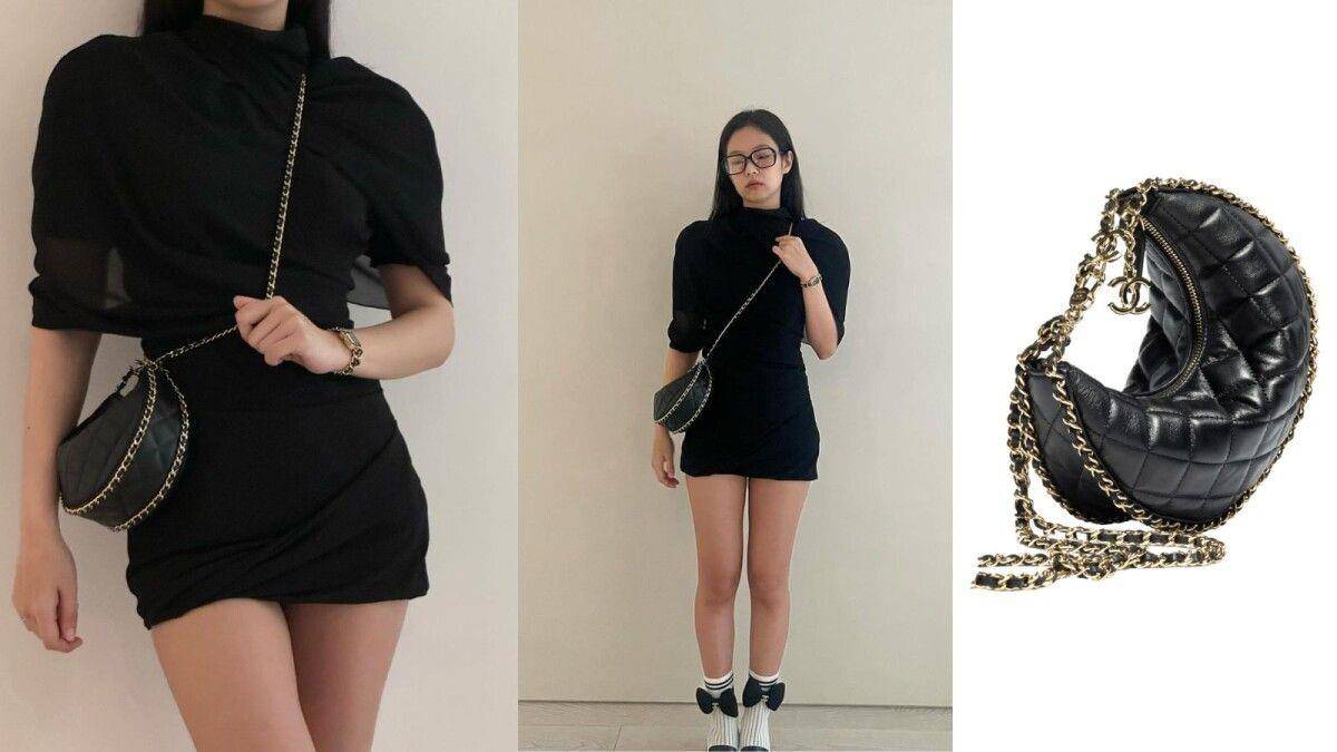 Jennie私服爱背包包特搜　CHANEL 22、迷你购物包入门经典款一次看 时尚穿搭 图2张