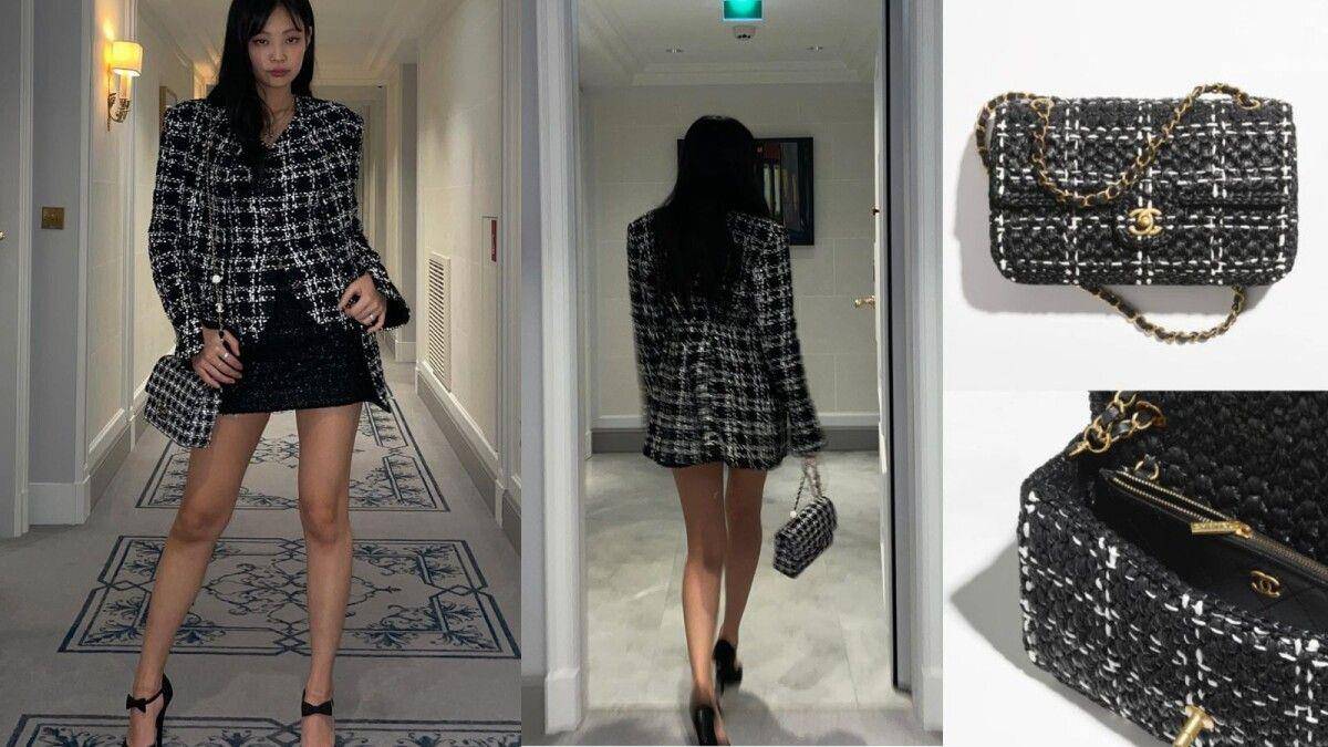 Jennie私服爱背包包特搜　CHANEL 22、迷你购物包入门经典款一次看 时尚穿搭 图6张