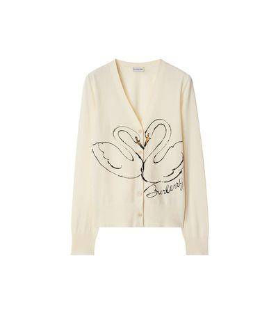 BURBERRY七夕用浪漫天鹅呼应爱情、PANDORA爱心戒指叠戴更具份量感 时尚穿搭 图4张