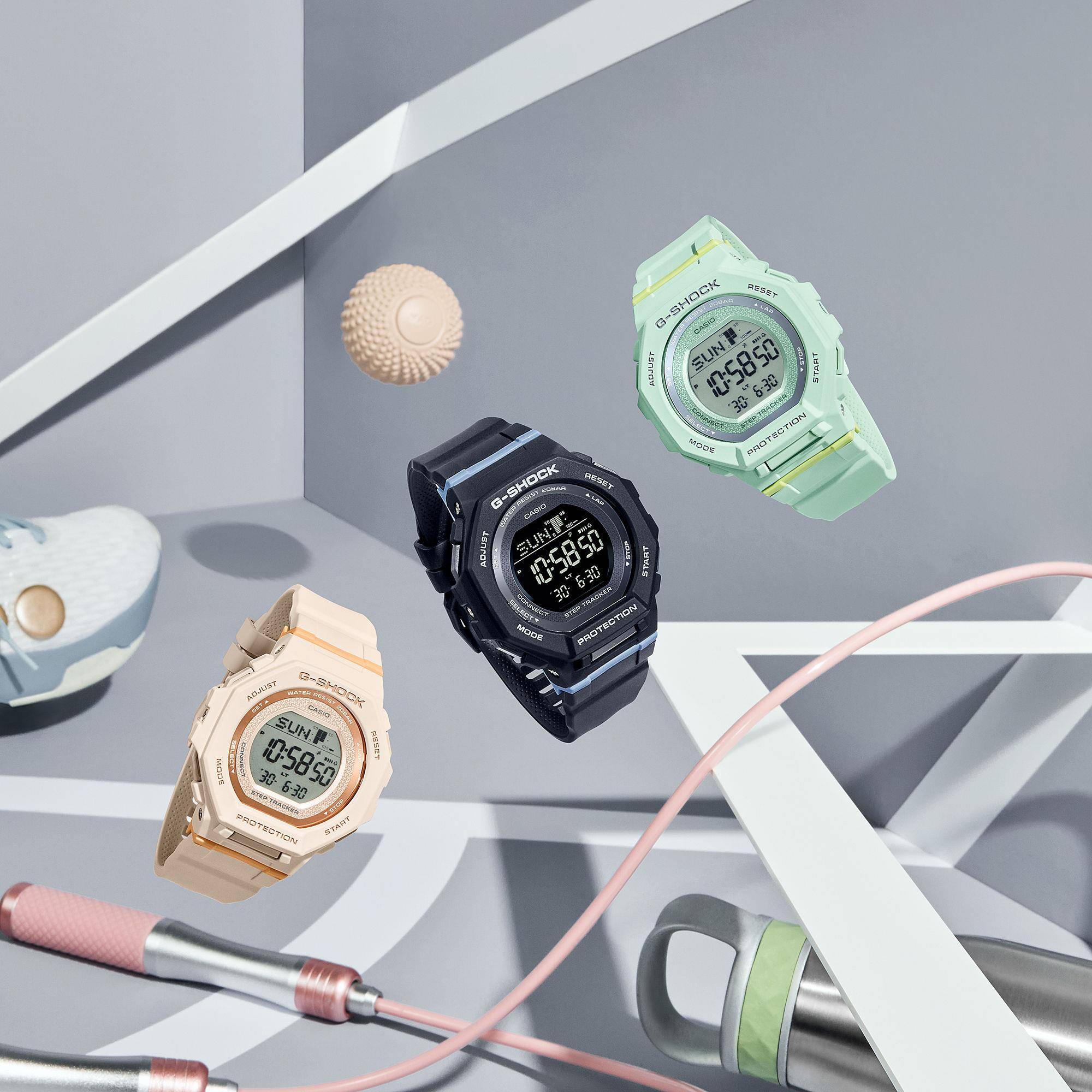 G-SHOCK运动表变纤薄　女表齐亮相配成对 最新资讯 图3张