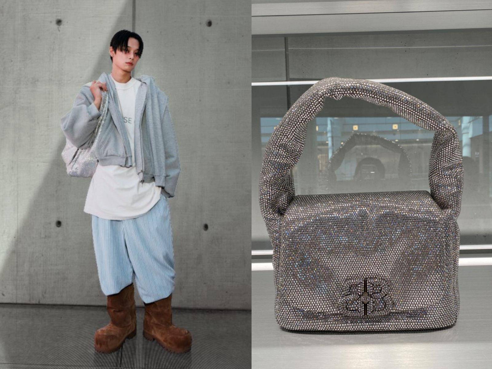 包开箱／柱延同款Balenciaga话题大包！空气感Monaco仿旧BB标志超劝败 时尚穿搭 图4张