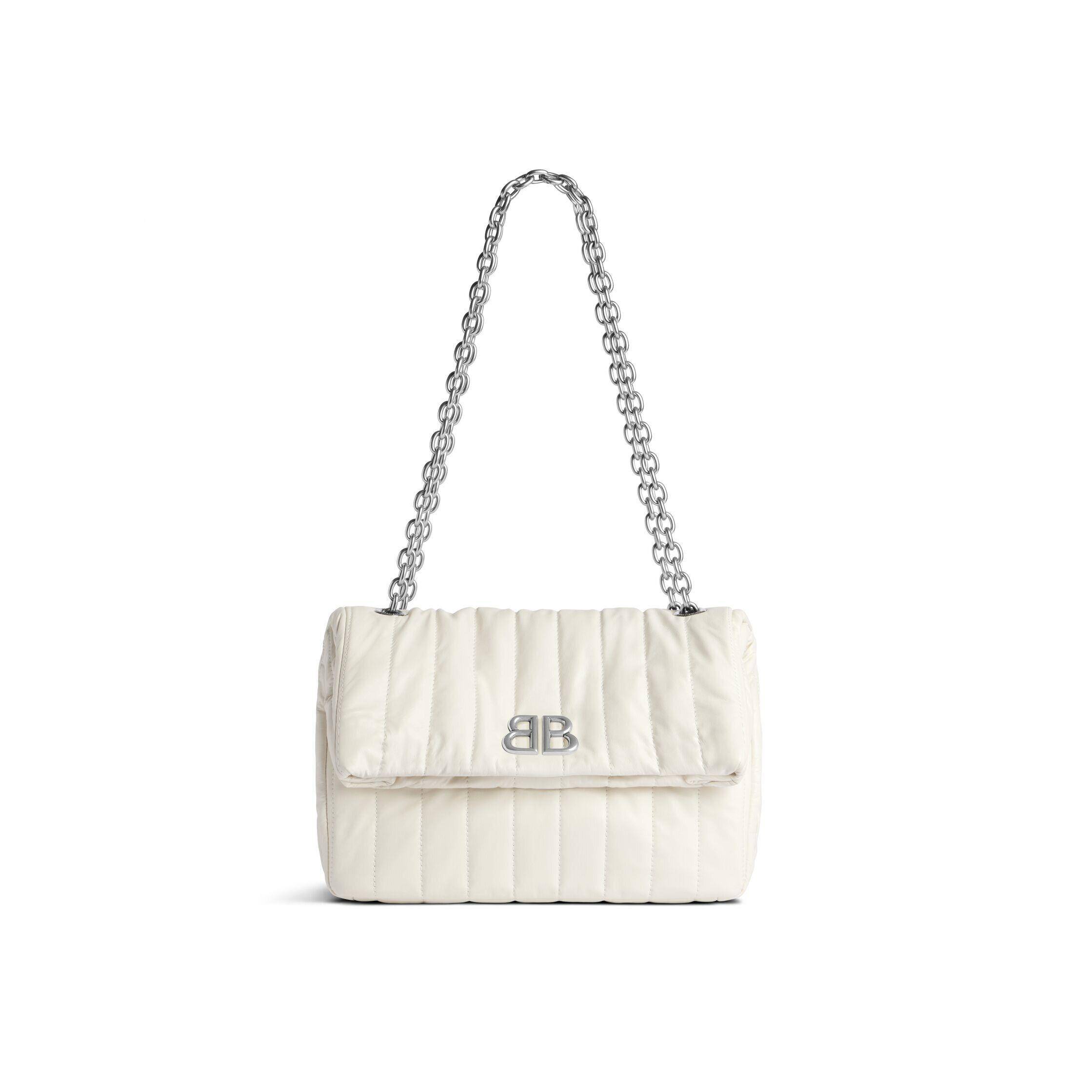 包开箱／柱延同款Balenciaga话题大包！空气感Monaco仿旧BB标志超劝败 时尚穿搭 图5张