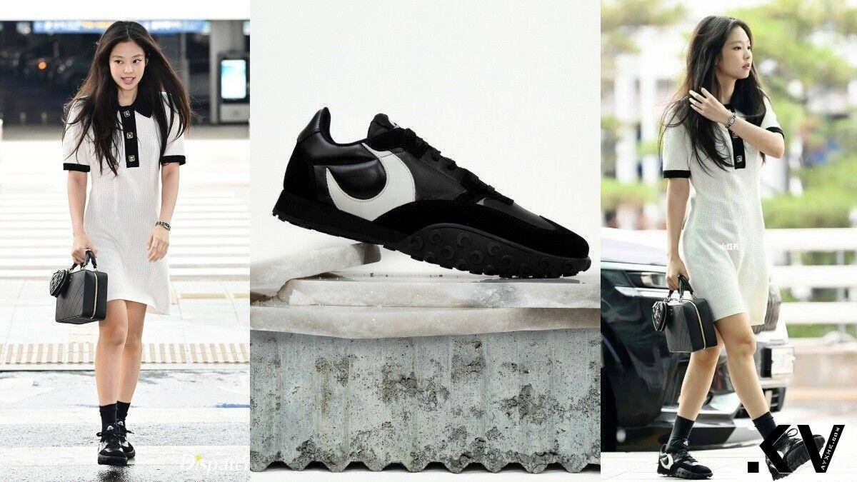 8双话题款“黑色球鞋”　金智媛同款脚宽最适合、NIKE V2K好走好搭配 最新资讯 图5张