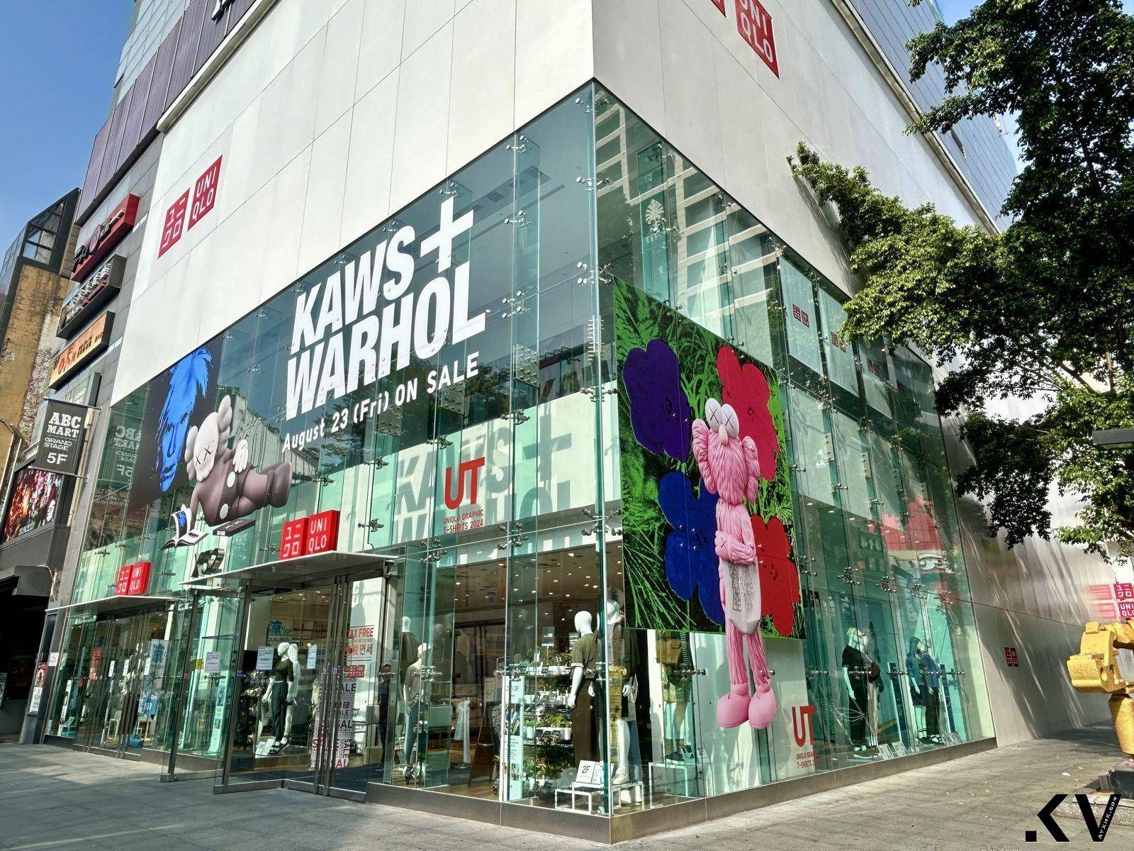 UNIQLO联名KAWS＋安迪沃荷令人期待　大型户外装饰限定店铺展出必打卡 最新资讯 图2张