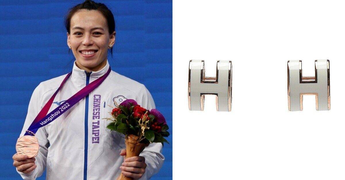 巴黎奥运选手们的幸运珠宝　早田希娜Chaumet项炼、郭婞淳耳环成爆款 时尚穿搭 图10张