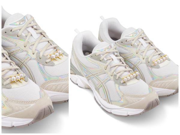 100万元的球鞋长这样！TASAKI x ASICS让珍珠更潮　柯佳嬿爱《链锯人》项炼 奢侈品牌 图10张