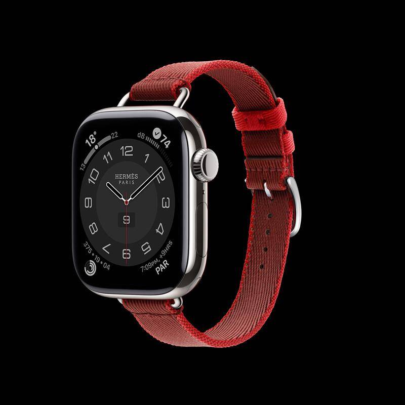 Apple Watch 10系列爱马仕表带首见钢带款　加码推出全新数位表盘 最新资讯 图2张