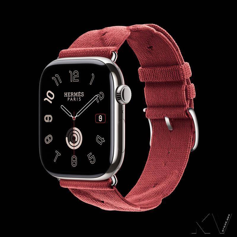 Apple Watch 10系列爱马仕表带首见钢带款　加码推出全新数位表盘 最新资讯 图6张