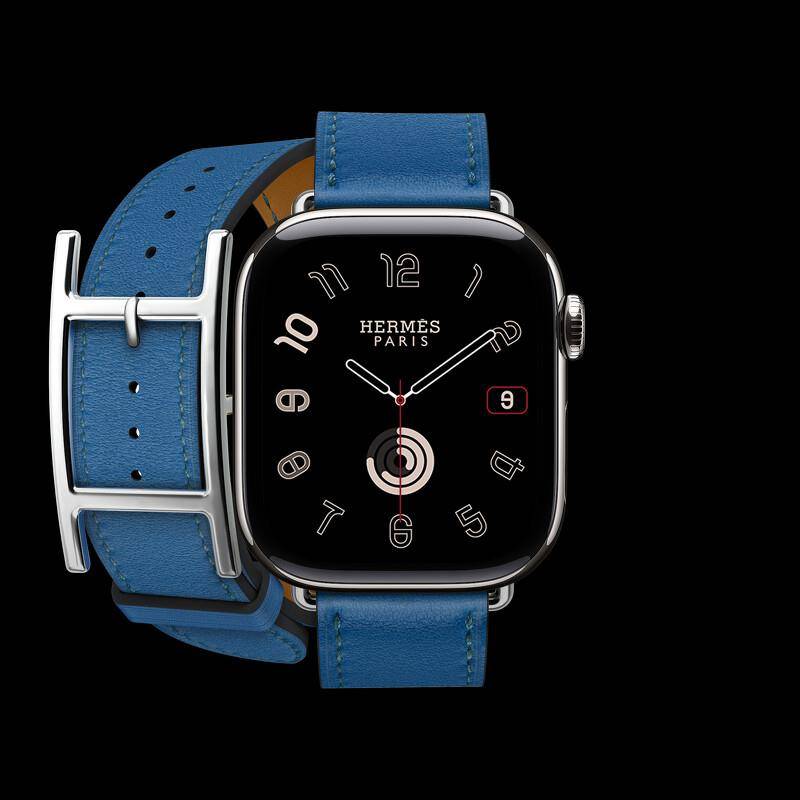 Apple Watch 10系列爱马仕表带首见钢带款　加码推出全新数位表盘 最新资讯 图9张