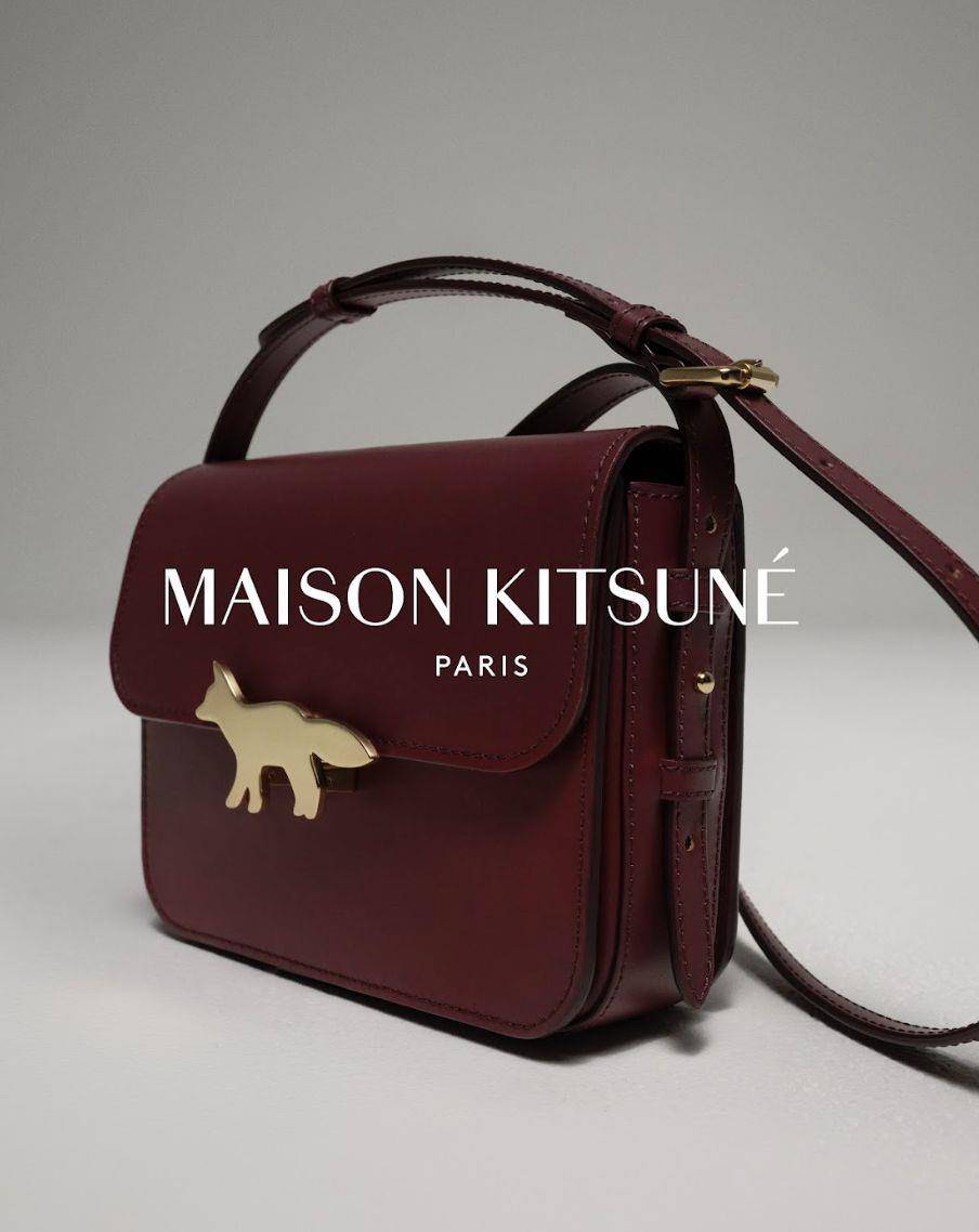 Maison Kitsuné绝美新店在东区！小狐狸包超有质感、秋季山系更潮了 时尚穿搭 图4张