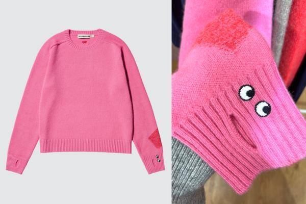 UNIQLO X ANYA HINDMARCH第二弹开箱！大眼睛＋微笑线超幽默　可爱袖套必收 最新资讯 图8张