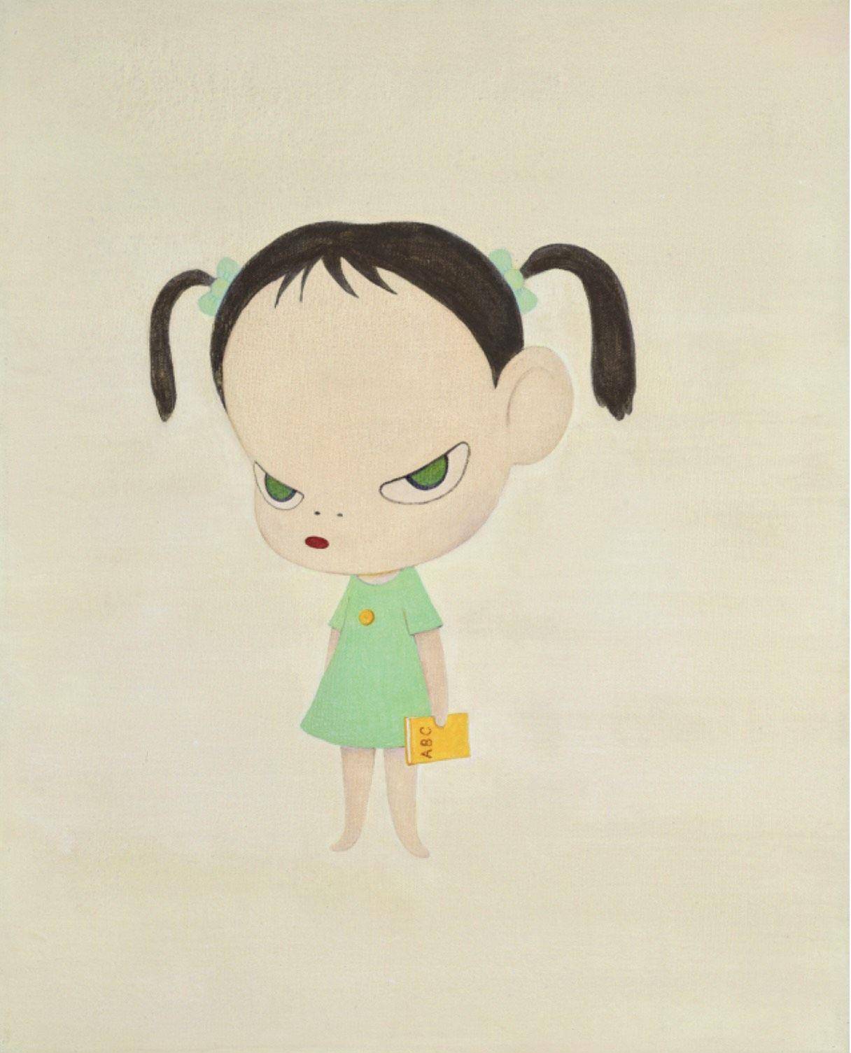 奈良美智儿童雕塑流出眼泪　生涯唯一发动机装置登拍卖会 奢侈品牌 图3张