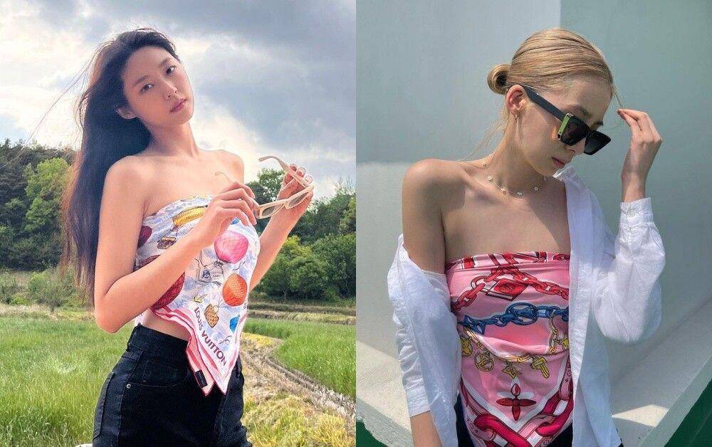 GD带起“老奶奶丝巾造型”难驾驭？揭开5款百搭用法　新手简单好上手 最新资讯 图6张