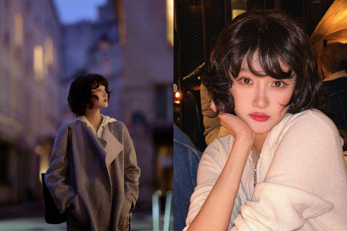 秋冬必烫“微卷短发”8款女星范本　Winter及肩羊毛卷、太妍低层次不挑人 最新资讯 图4张