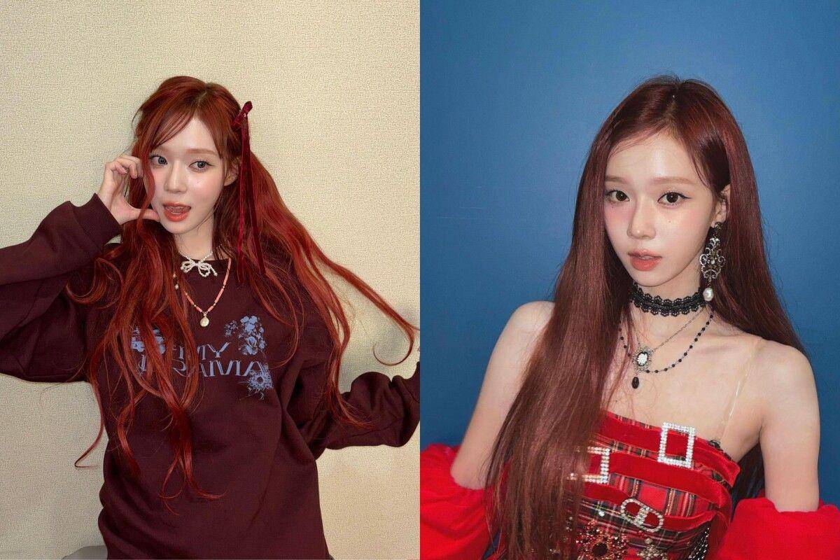 8位爱豆同款显白发色推荐！Sana榛果米棕超显白、Giselle樱花粉太仙 最新资讯 图5张