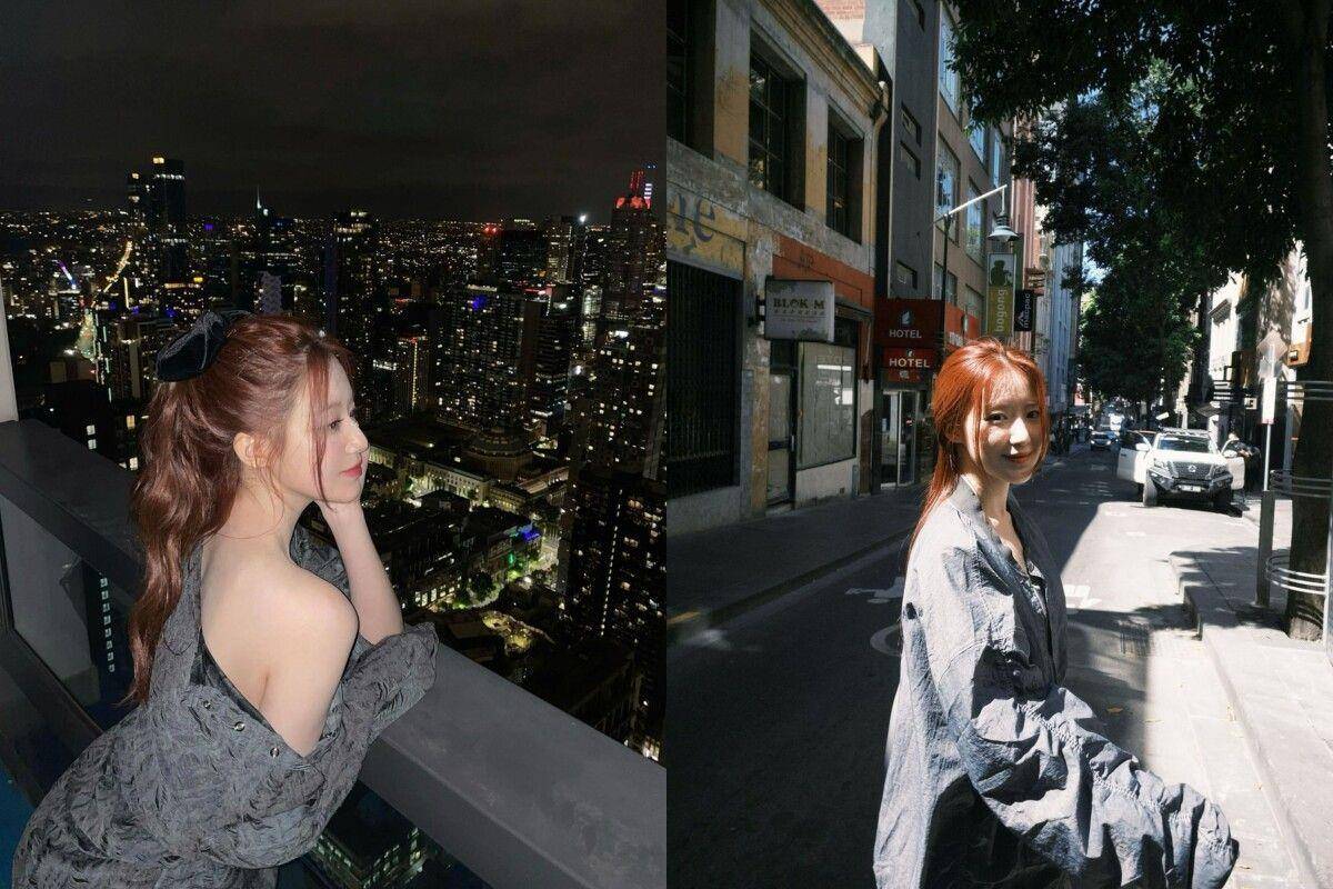 8位爱豆同款显白发色推荐！Sana榛果米棕超显白、Giselle樱花粉太仙 最新资讯 图6张
