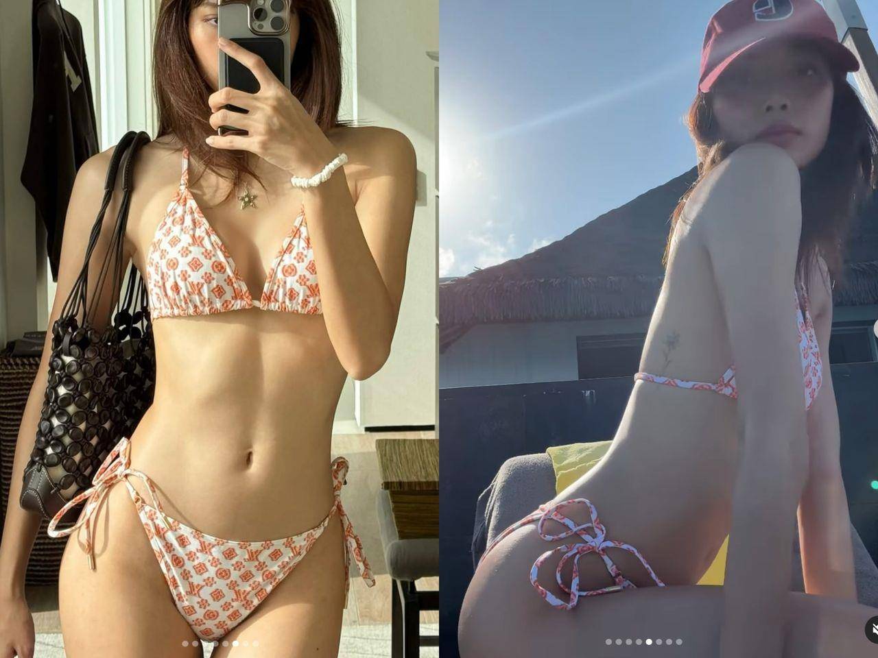 Lisa太辣！性感比基尼大秀水蛇腰　零赘肉曲线狂吸650万粉丝赞 名人名流 图2张