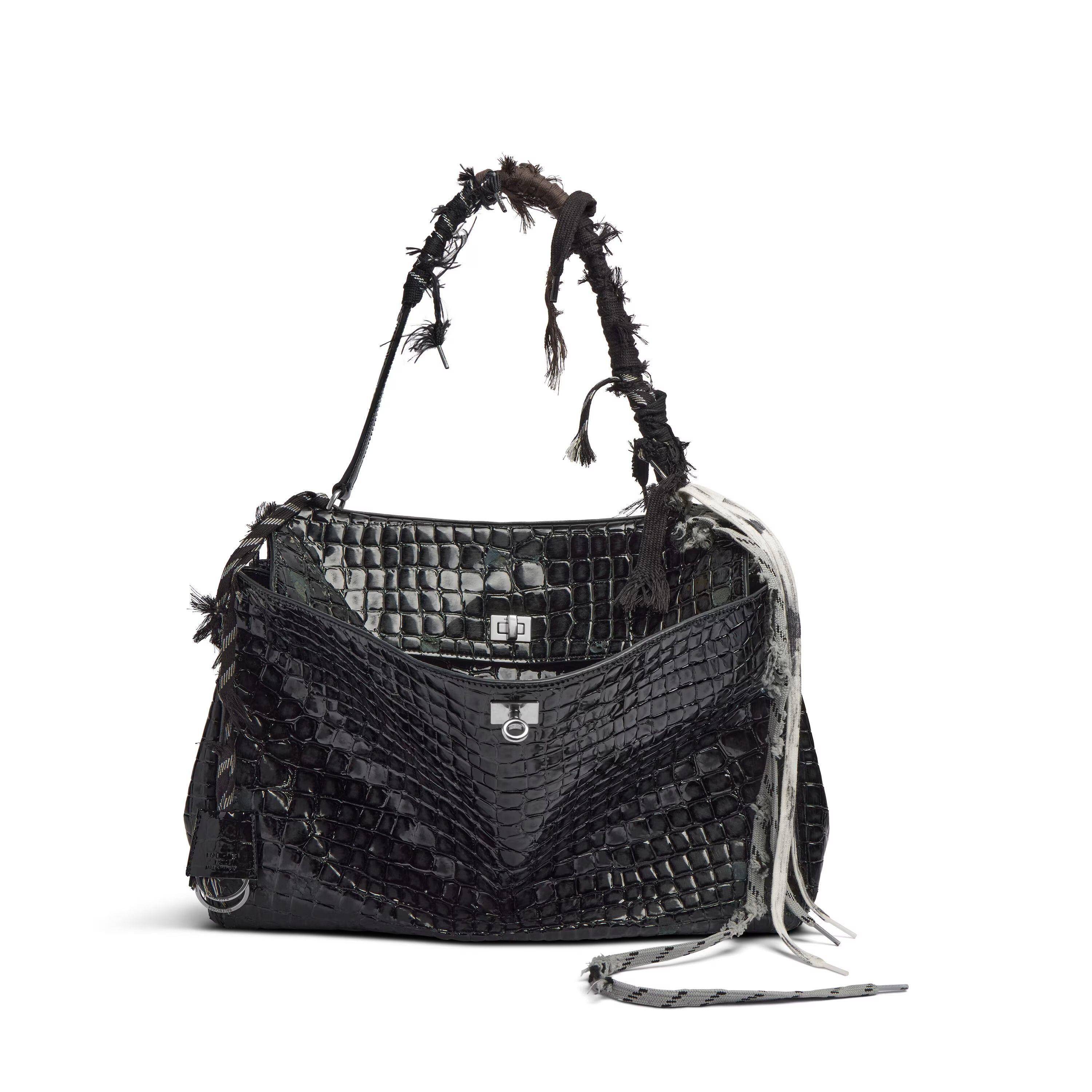 BALENCIAGA极简新作Hampton必收！春节Rodeo水钻包、新款式一次看 时尚穿搭 图3张