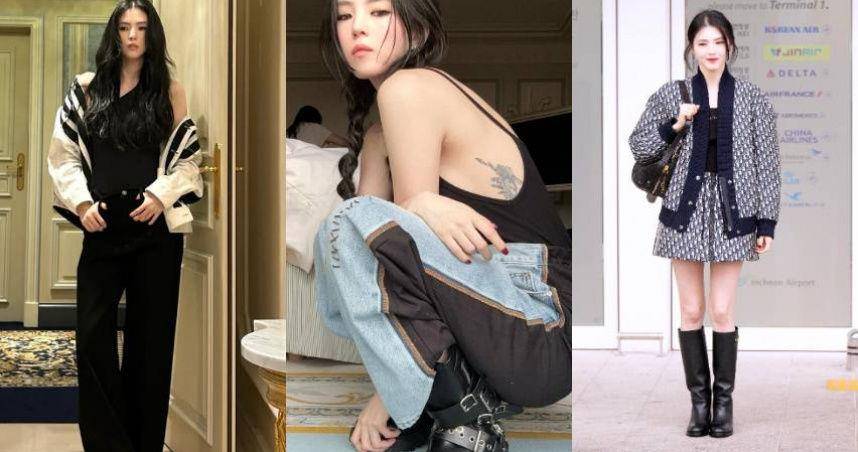 韩韶禧超会穿！优雅＆御姐风一次拥有　真人版“金发芭比”最吸睛 最新资讯 图1张