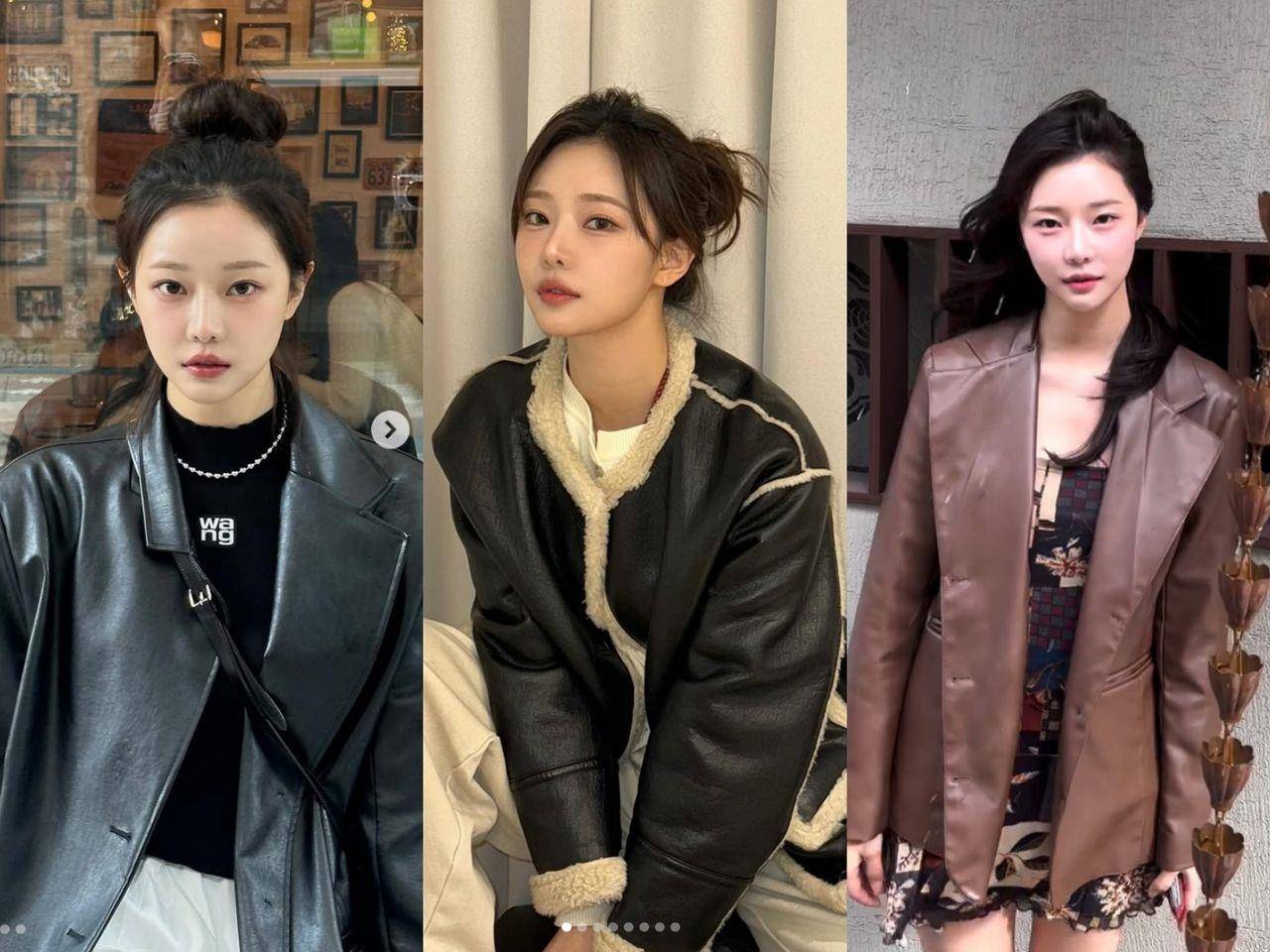 男人都迷恋！《单身即地狱4》李时安私服穿搭范本　皮外套、运动鞋必备 名人名流 图1张