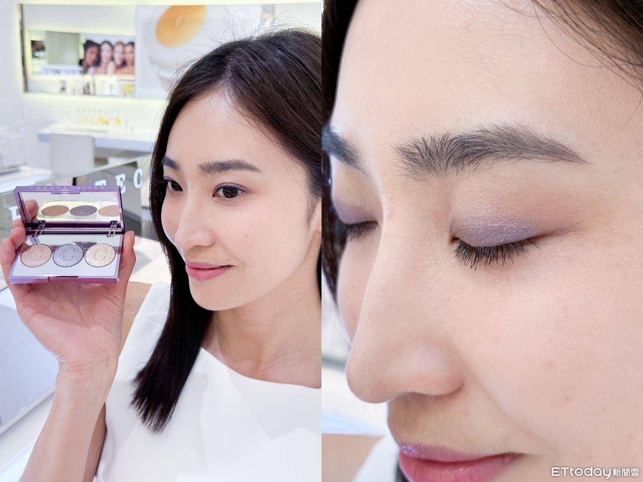 宛如蝴蝶鳞粉般闪耀！透明系春妆美疯了　单色成妆也时髦 最新资讯 图2张
