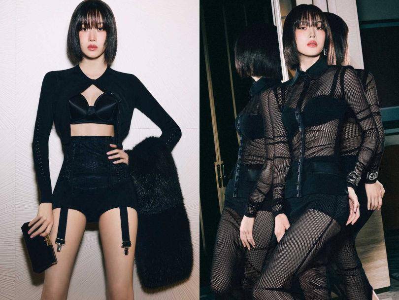 《那家伙是黑炎龙》文佳煐穿Dolce＆Gabbana大秀好身材　内衣外穿超火辣 名人名流 图4张