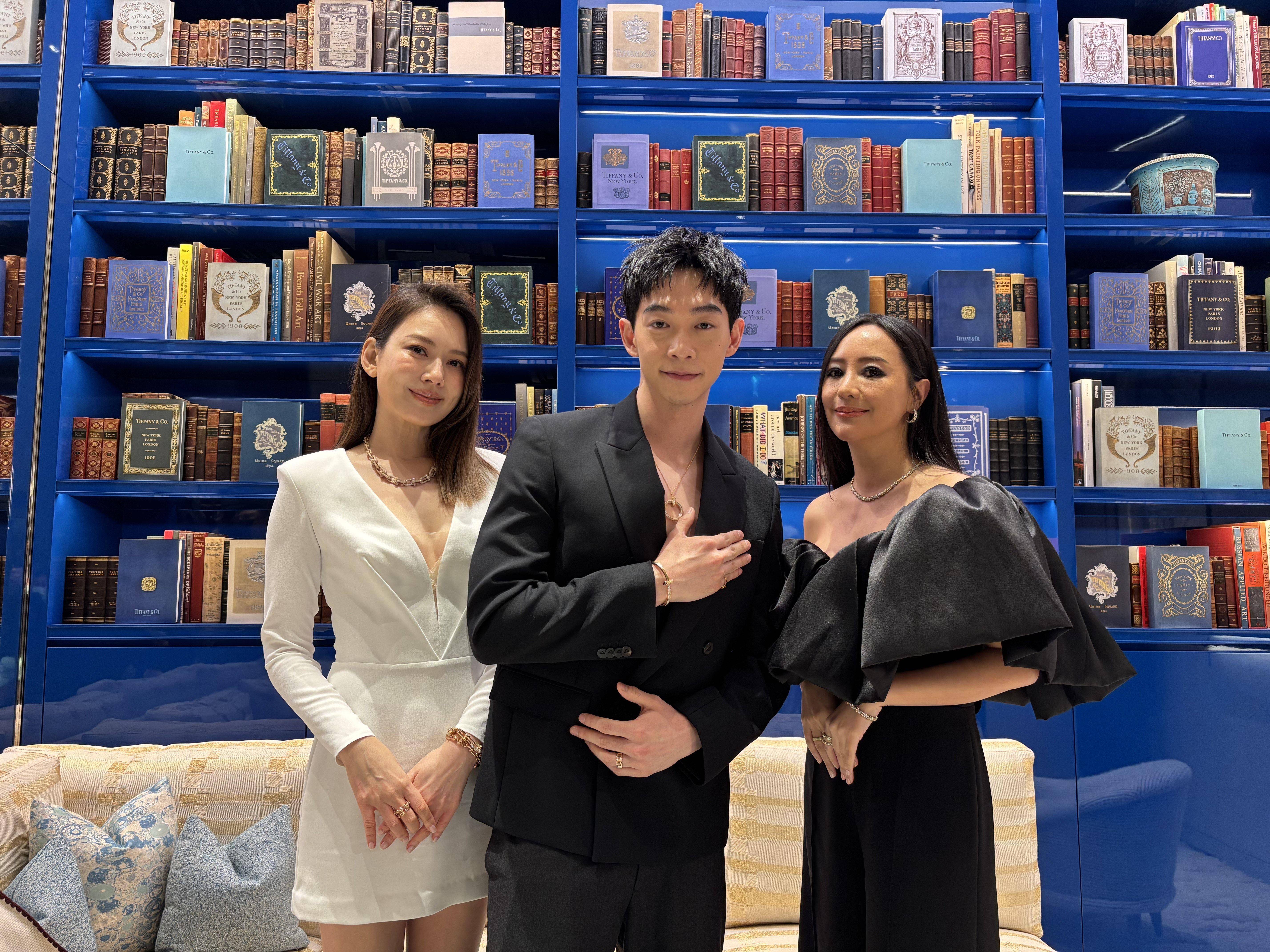 娄峻硕赞老婆戴Tiffany好美　Lock珠宝上身甜蜜说“感情已锁住” 名人名流 图1张
