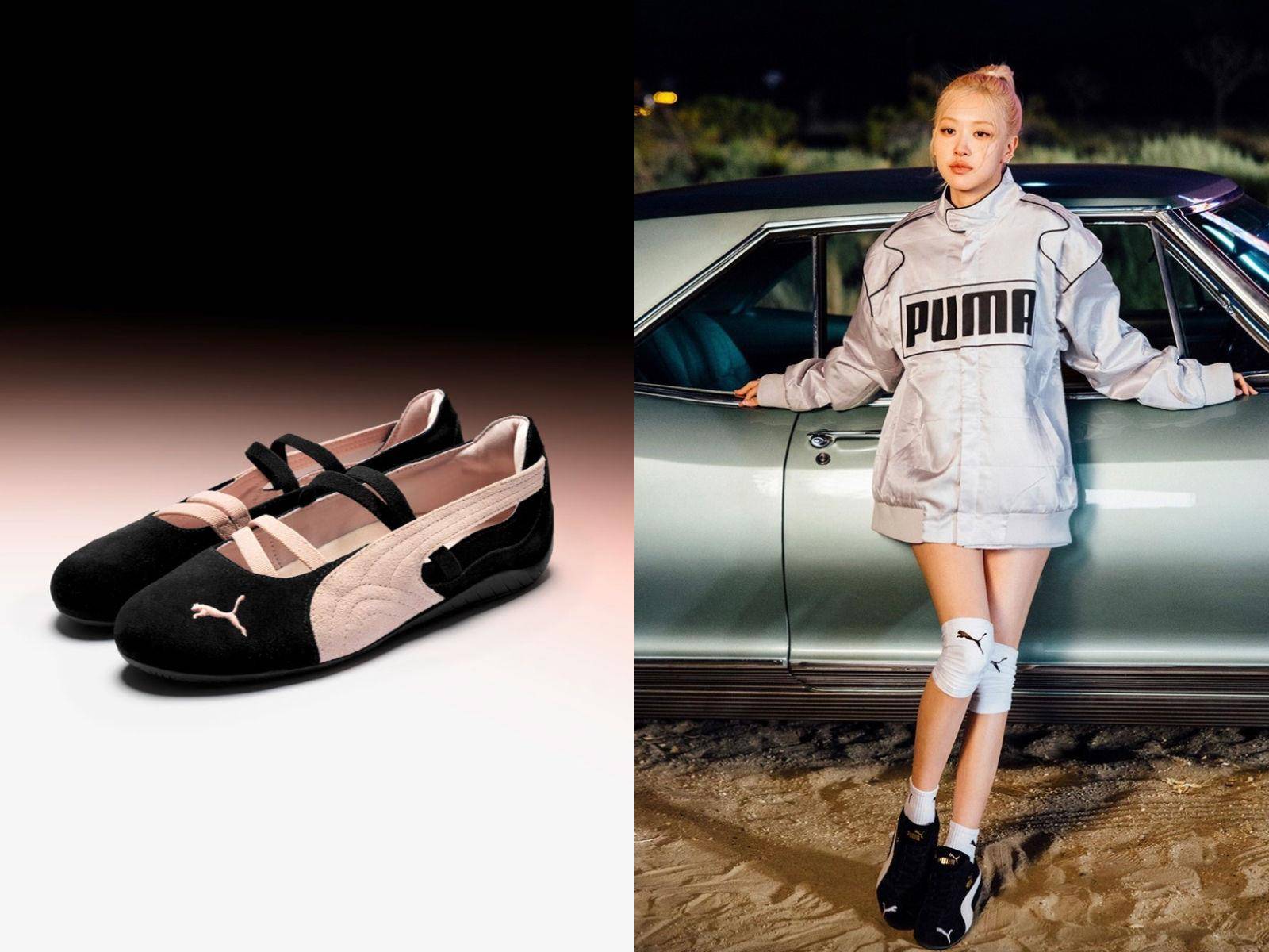 Rosé带火PUMA SPEEDCAT赛车鞋！全新“芭蕾舞运动鞋”梦幻黑粉今开卖 最新资讯 图1张