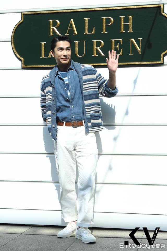 杨谨华甜曝婚姻相处之道　曾敬骅穿Ralph Lauren美式优雅“想回宜兰放松” 时尚穿搭 图3张