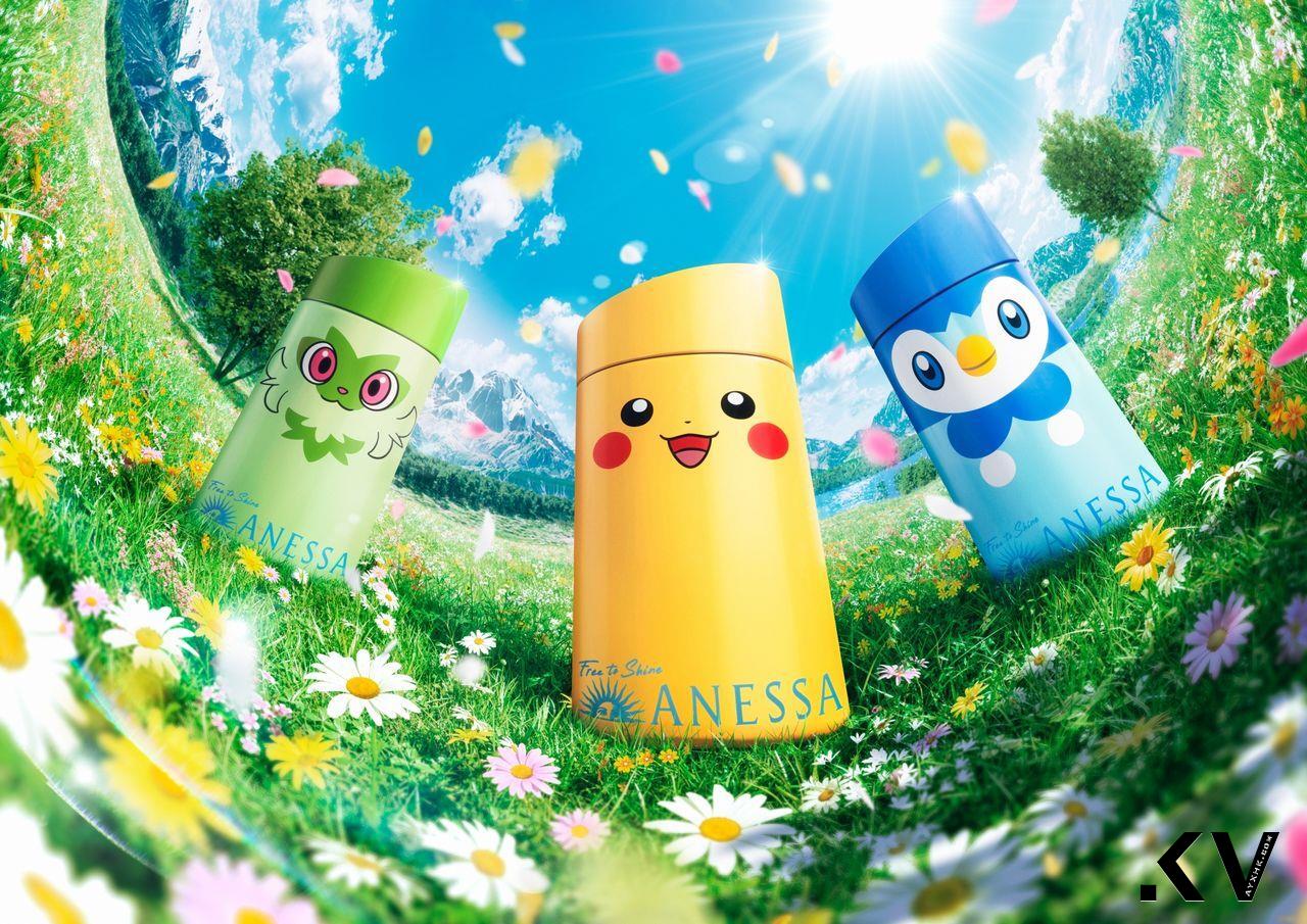 最强联名来了！皮卡丘、星之卡比跃上防晒超可爱 最新资讯 图1张