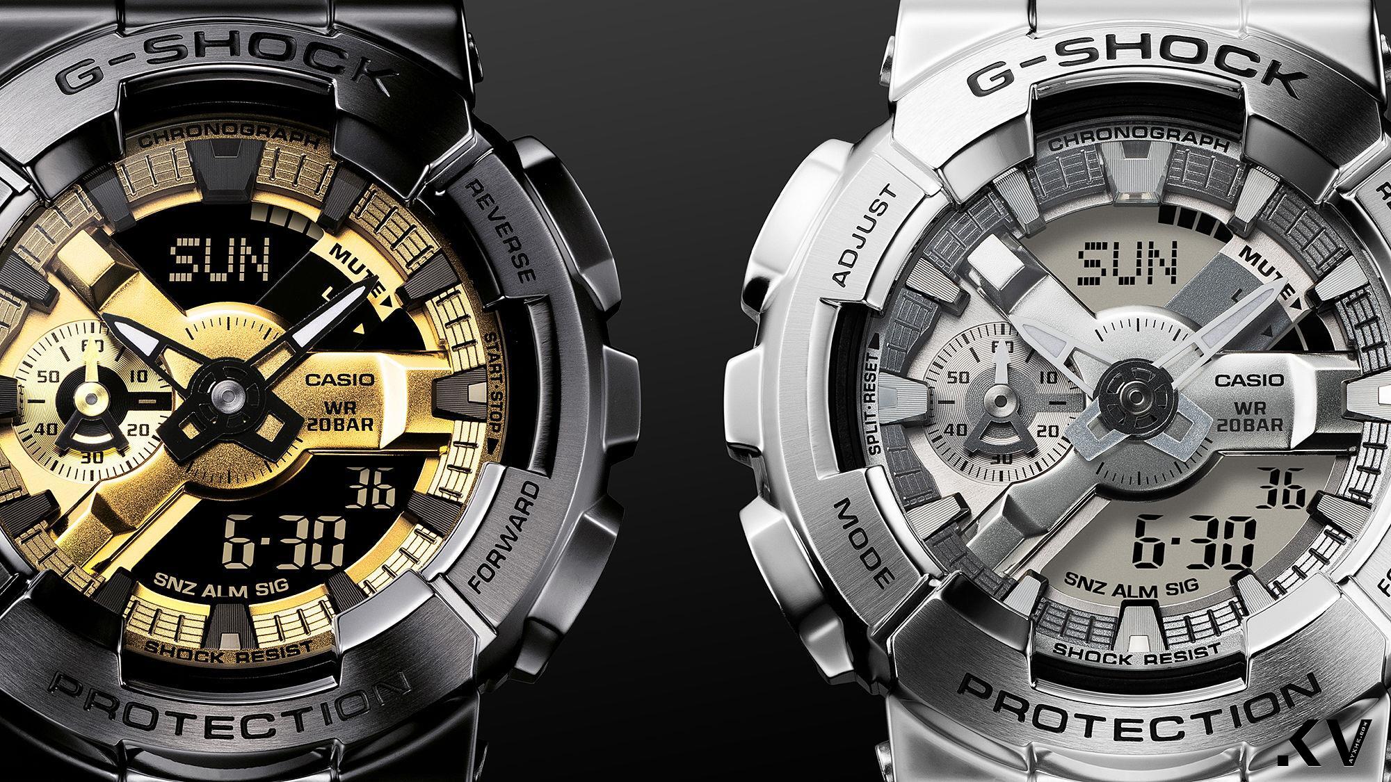 G-SHOCK超夯大表换不锈钢新装　立体层次霸气吸睛 最新资讯 图1张